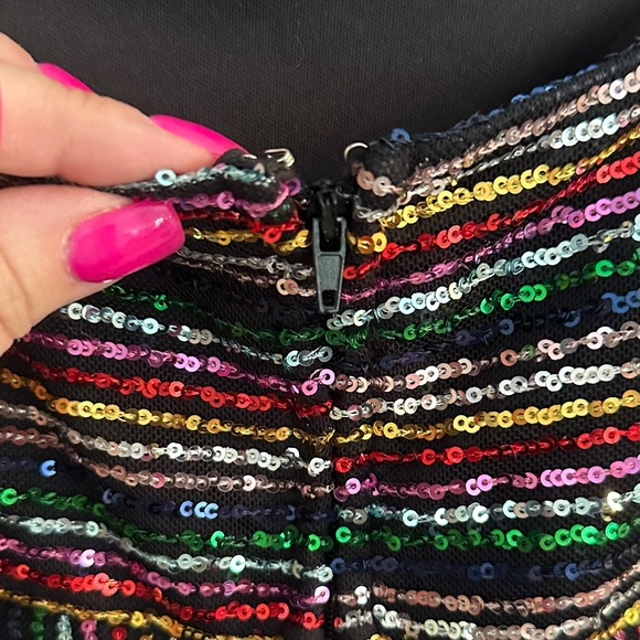 Altar’d State Sequince Party Dress - Picture 6 of 9